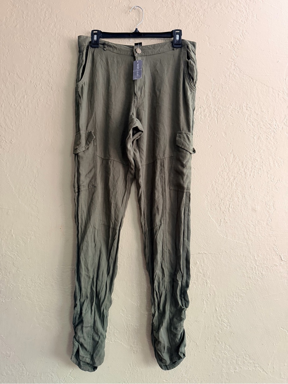 Wet Seal Olive Green Cargo Joggers